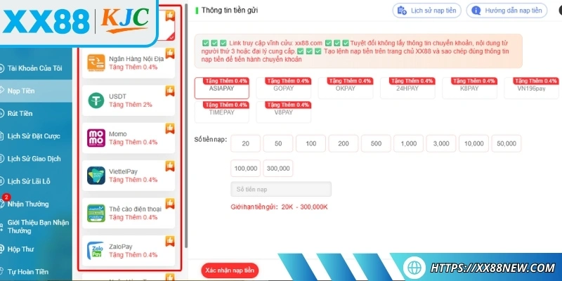 Hoàn tất giao dịch nhanh chóng với đa dạng phương thức